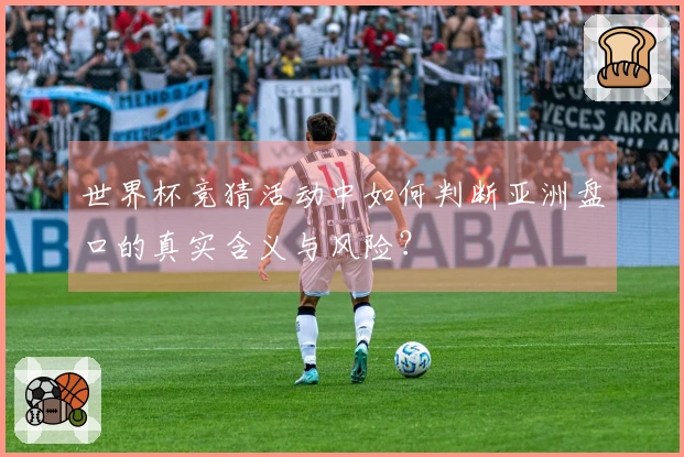 世界杯竞猜活动中如何判断亚洲盘口的真实含义与风险？