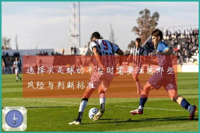选择买足球的平台时需要注意哪些风险与判断标准