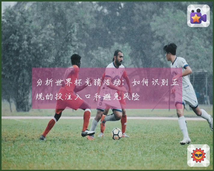 分析世界杯竞猜活动：如何识别正规的投注入口和避免风险
